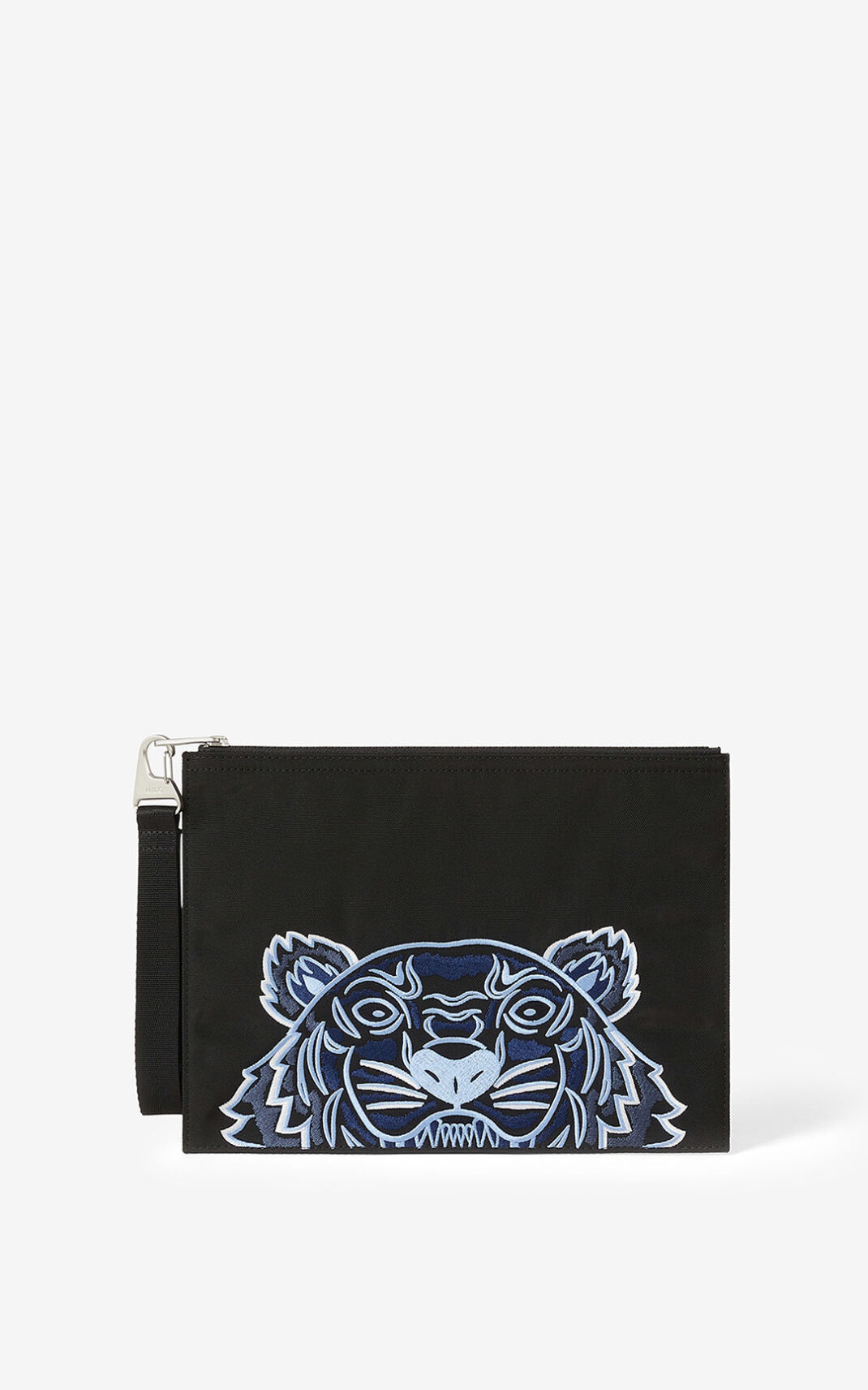 Clutch Kenzo Large Lona Kampus Tiger Hombre Negras - SKU.5327462